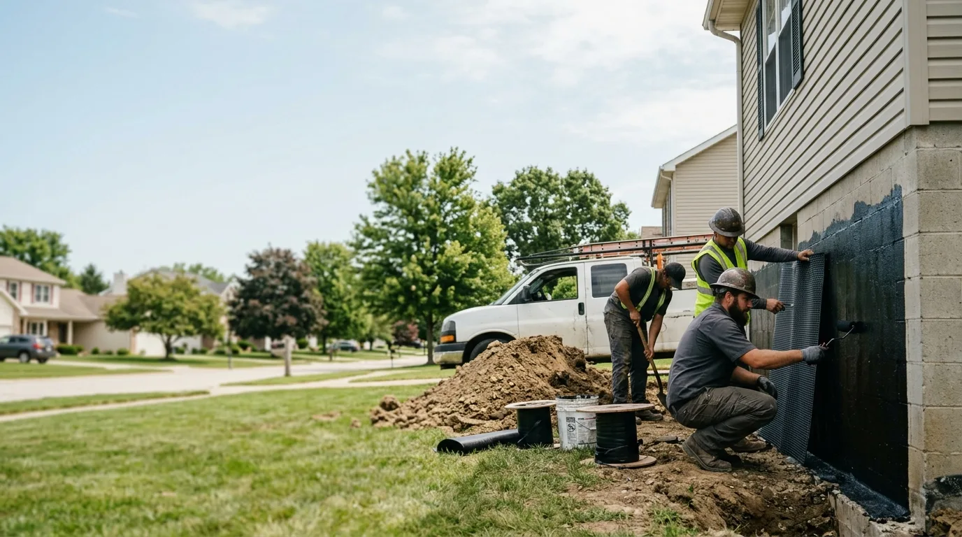 Basement Waterproofing in Rock Creek, OH near me